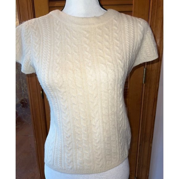 Dana Buchman Angora Lambswool Sweater — Large - Picture 1 of 7